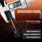 Sportneer Heavy Duty U-Lock with Security Cable