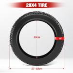 1PZ T20-X01 Fat Tire for All-Terrain E-Bikes