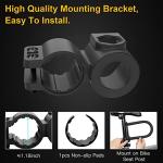 INTEKIN Heavy Duty U Lock with Security Cable