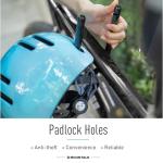 Cool Adult Bike Helmet with LED Light