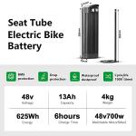 Yose Power 48V 13Ah Ebike Battery with USB