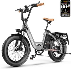 EUY 1500W Electric Bike with 70-Mile Range