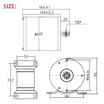 Electric Brushless DC Motor Complete Kit, 48V 2000W 4300RPM High Speed Motor, With 33A 15 Mosfet Controller, Battery Display LCD Throttle, Electric Scooter Bicycle Motorcycle Mid Drive Motor, DIY Part