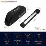 Removable 48V Lithium Battery for eBikes 23AH