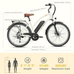 Jasion CB1 1000W Electric Bike for Adults