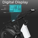 ANCHEER 26" 1000W Electric Bike, 60-Mile Range