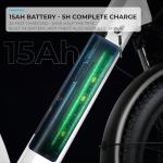 ANCHEER 26" 1000W Electric Bike, 60-Mile Range