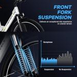 Cybervelo 1000 Peak Electric Bike - 80 Mile Range