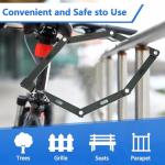 Lightweight Folding Bike Lock - High Security Design
