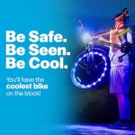 Blue WheelBrightz Bike Lights (2-Pack)