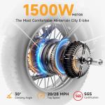 Folding Electric Bike for Adults with Fat Tires