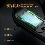 eAhora 2000W M1P Electric Trike for Adults