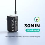 CYCPLUS Tiny Electric Bike Pump with Gauge