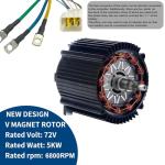 5000W Brushless Motor Kit for eBikes and More