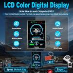 FREESKY Swift Horse Pro 2025 Electric Bike with 2000W BAFANG Motor, 48V 30Ah Battery, 26" Fat Tires, Up to 35MPH &120-Mile Range, Full Suspension Mountain EBike for Adults, Rear Rack &Full Fenders