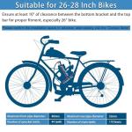 IMAYCC 80cc Gas Motorized Bike Conversion Kit