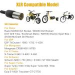 Carsty 42V Electric Scooter Charger UL Certified for 36V Lithium Battery 5 Plugs, Compatible with Gotrax, Jetson, Razor, Voyage, ninebot,Swagtron,Bird,Segway Electric Bike Scooters Ebikes