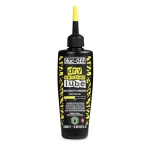 Muc-Off Bio Dry Bike Chain Lube 50ml Wax-Based Formula for Smooth Gear Shifts | Creates Protective Layer and Reduces Friction | Pipette System for Easy Application