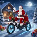 MOONCOOL Electric Tricycle for Adults, 20" x 4" Fat Tire Electric Trike, 48V 500W Motorized Electric Bicycle Bikes, 3 Wheels 7 Speed Ebike with Removable Battery, Aluminum Frame & Large Basket