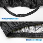 Favoto Bike Cover Waterproof Outdoor - Bicycle Covers for 1 or 2 Bikes Outside Storage Rain Dust Sun Wind Proof with Lock Hole Storage Bag for Ebike Mountain Road Electric Bike