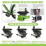 BAFANG Mid Drive Motor Kit - 750W/1000W/500W Ebike Conversion Kit for Mountain/Road/City Bikes, Upgraded BBS02B BBS-HD CAN Bus System with Digital Display &Ebike Battery (Fits 68-73mm/100mm/120mm BB)