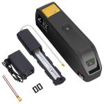 LGECOLFP 48V Ebike Battery 48V 10AH Lithium ion Battery Pack with 3A Fast Charger 30A BMS Fit for Electric Bicycle Bike 1000W-250W Motor