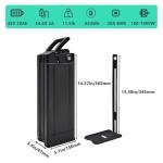 48V 20Ah 13Ah Ebike Battery 48volt Folding E-Bike Lithium Battery 250W 350W 500W 700W 900W 1000W Ebike Replacement Batteries for Folding Electric Bikes with 2A Fast Charger(48V 20Ah)