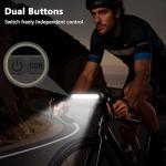 Heeykeey 1500 Lumens USB-C Rechargeable Bike Light