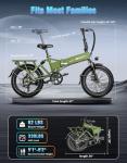 Jasion EB7 20" Foldable Electric Fat Tire Bike