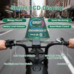 YUCHETX 1500W Electric All-Terrain Fat Tire Bike