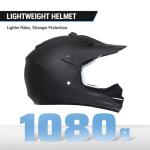 ROOZO Kids Full Face Dirt Bike Helmet Set