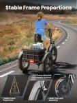 PUCKIPUPPY Adult Electric Tricycle with 60-Mile Range