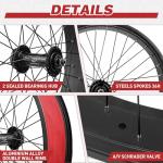 WeeRock 20" 4.0" Fat Tire Wheelset
