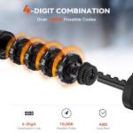 Sportneer 4-Digit Heavy Duty Bike Lock