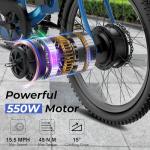 ANCHEER 600W Folding Electric Tricycle for Adults