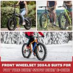 WeeRock 20" 4.0" Fat Tire Wheelset