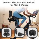 Coolwufan Oversized Bike Seat with Backrest