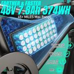 ANCHEER Folding Electric Bike with Dual Suspension