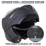 DOT Approved Full Face Motorcycle Helmet for Adults