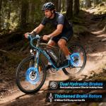 750W Electric Mountain Bike with Removable Battery