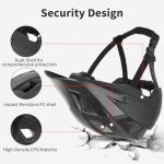 GTSBROS Adjustable Mountain Bike Helmet for Adults