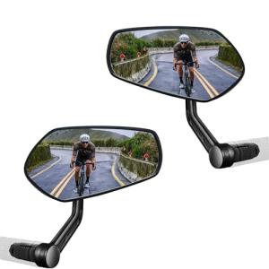 Homieway 360° Adjustable Bike Handlebar Mirrors