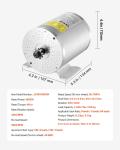 VEVOR 1800W Electric Motor Kit for E-Bikes
