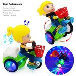 Tipmant Kids Electric Cartoon Tricycle with Lights