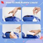 JoyRydz 6V Electric Baby Balance Bike with Bubbles