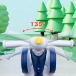 JoyRydz 6V Electric Baby Balance Bike with Bubbles