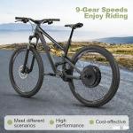 2000W 72V E-Bike Conversion Kit with LCD Display