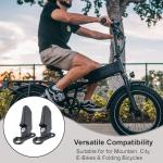 Reicyfang Aluminum Non-Slip Bike Foot Pegs