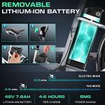 Vivi 1000W Step-Through Electric Cruiser Bike