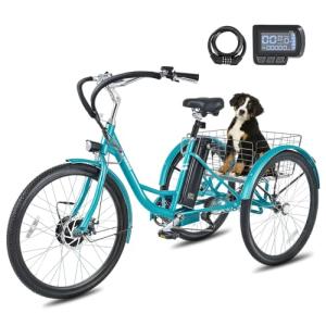 VIRIBUS 350W Electric Tricycle for Adults